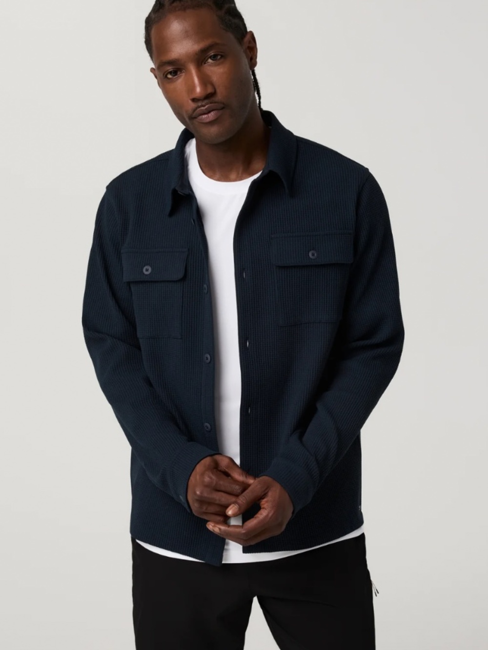 Vuori Tech Waffle Shirt Jacket